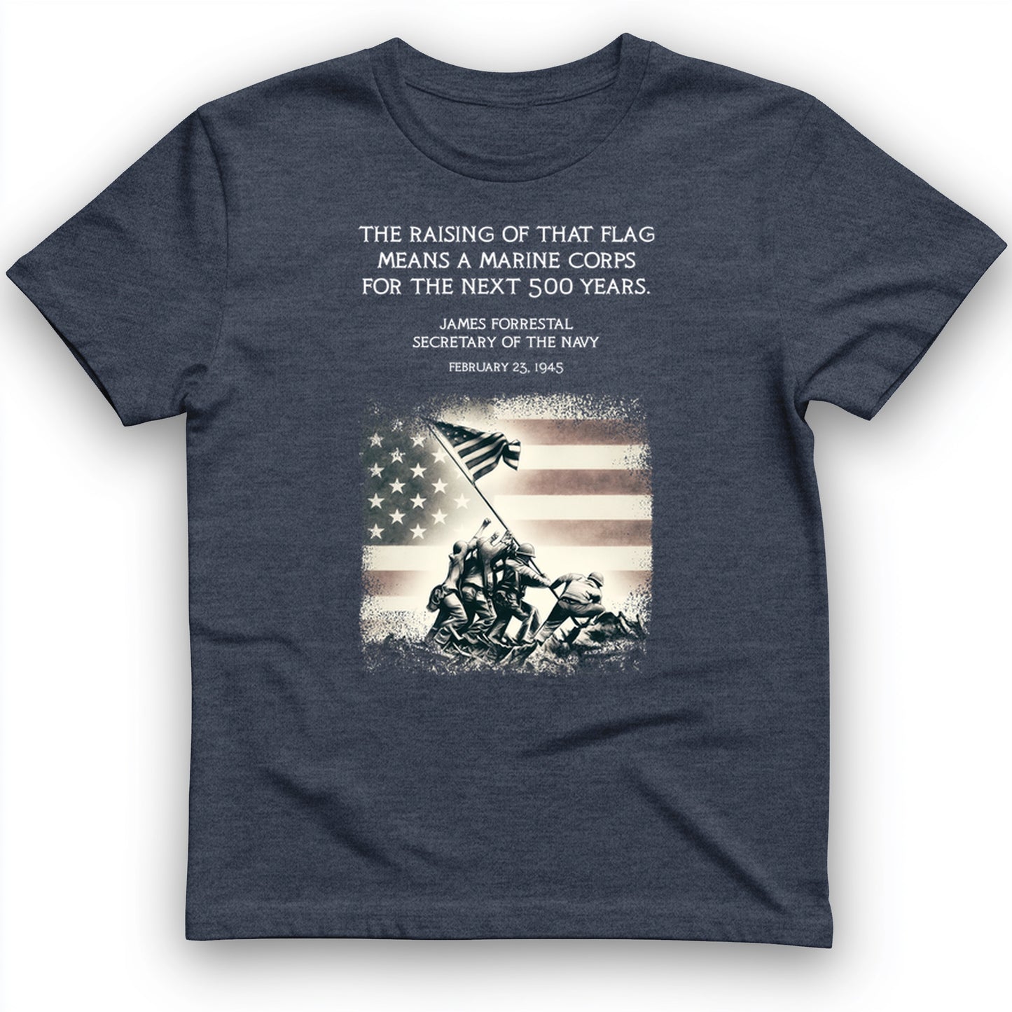 Iwo Jima Flag T-Shirt