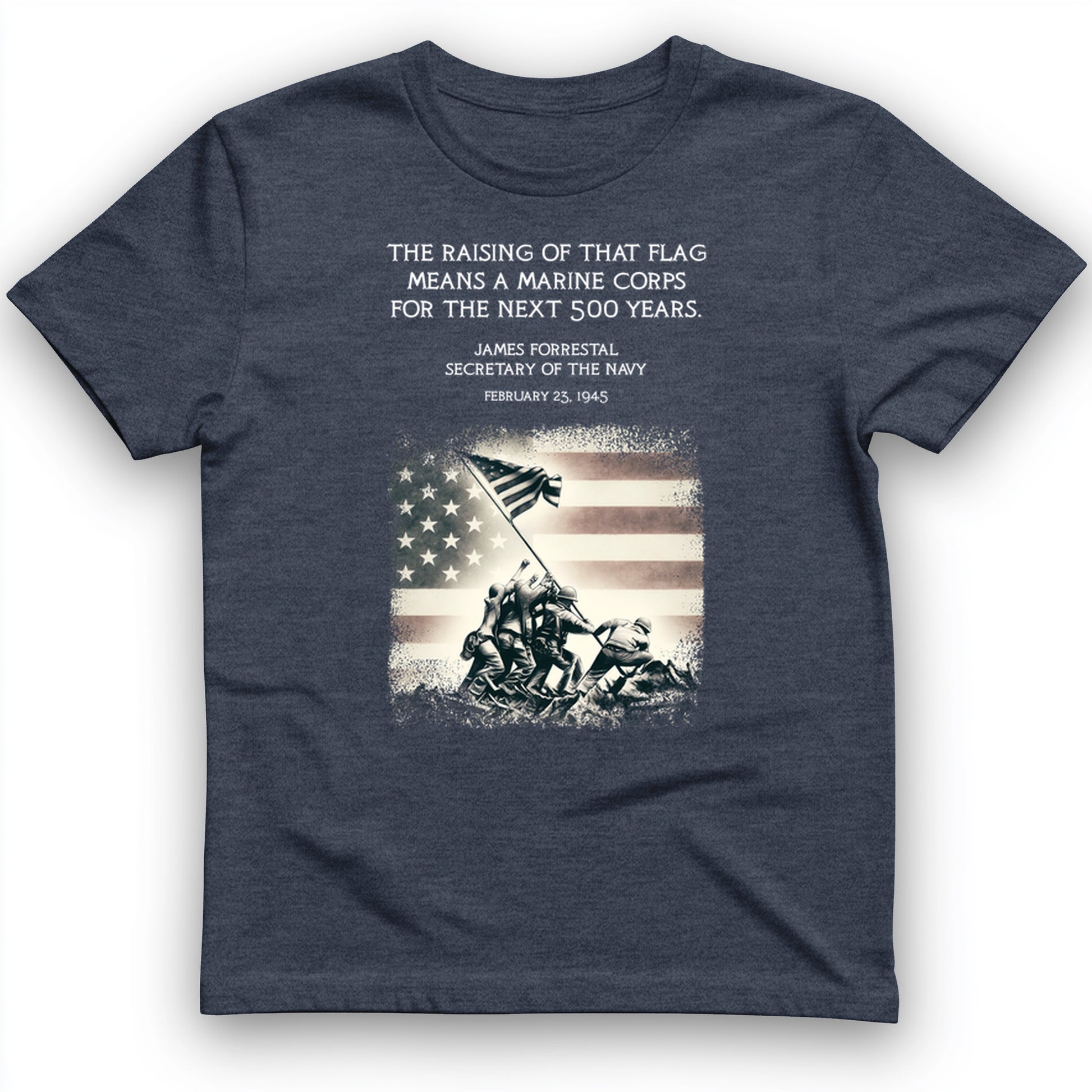 Iwo Jima Flag T-Shirt