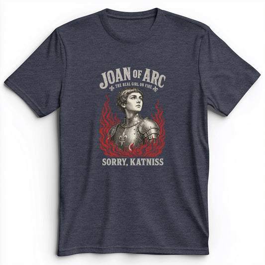 Joan of Arc Girl on Fire Premium Tee