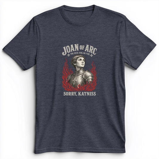 Joan of Arc Girl on Fire Premium Tee