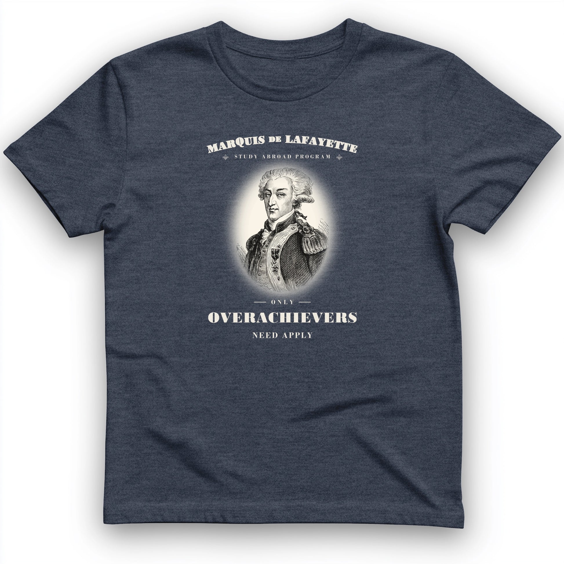 Marquis de Lafayette Study Abroad Program T-Shirt