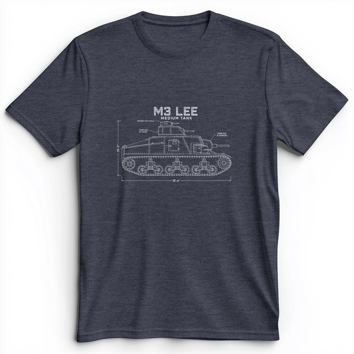 M3 Lee Blueprint Premium Tee
