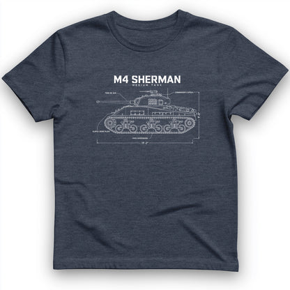 M4 Sherman Blueprint T-Shirt
