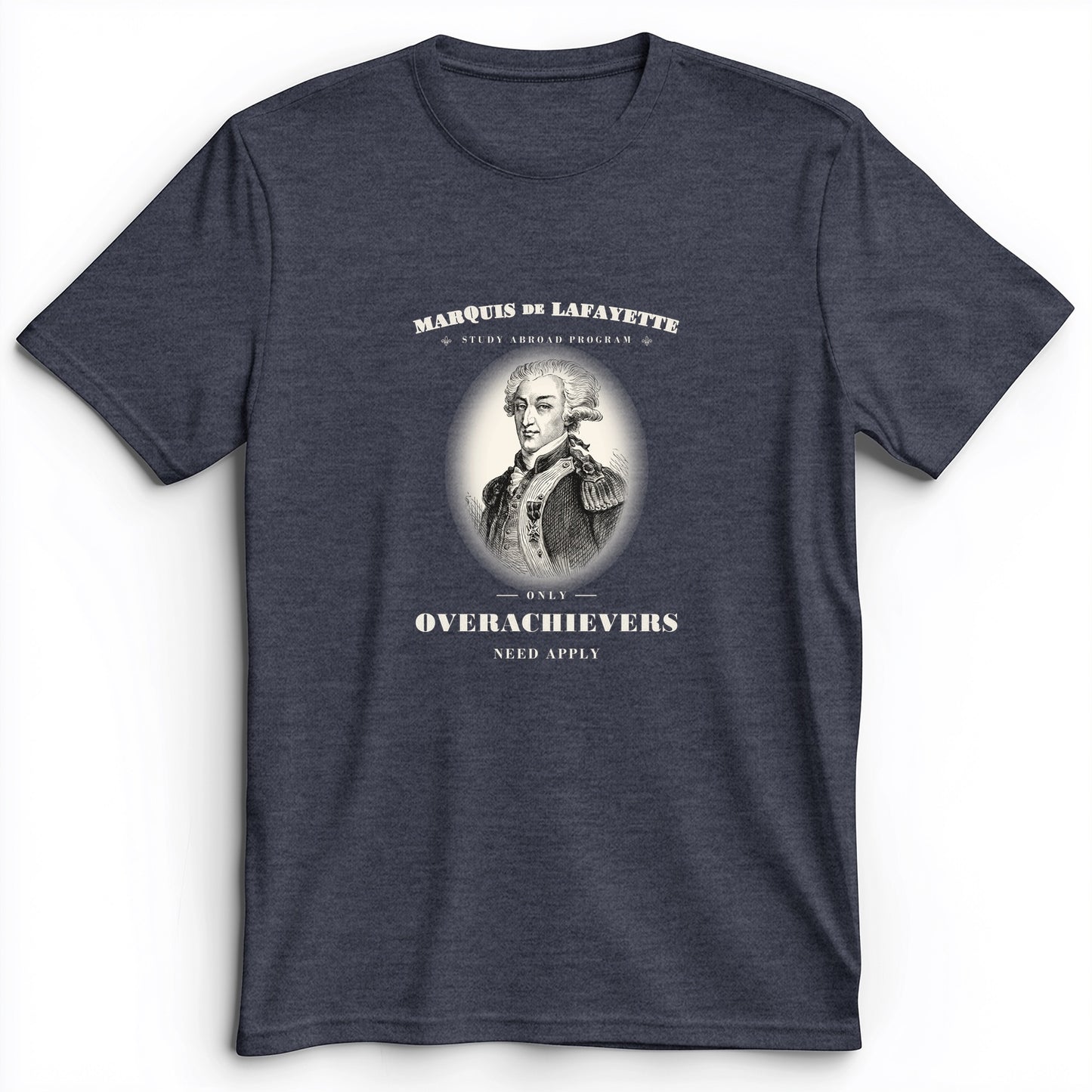 Marquis de Lafayette Study Abroad Program Premium Tee