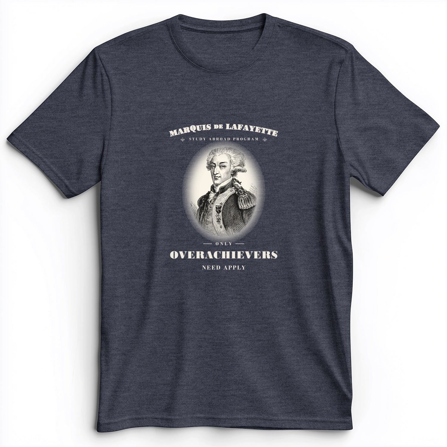 Marquis de Lafayette Study Abroad Program Premium Tee