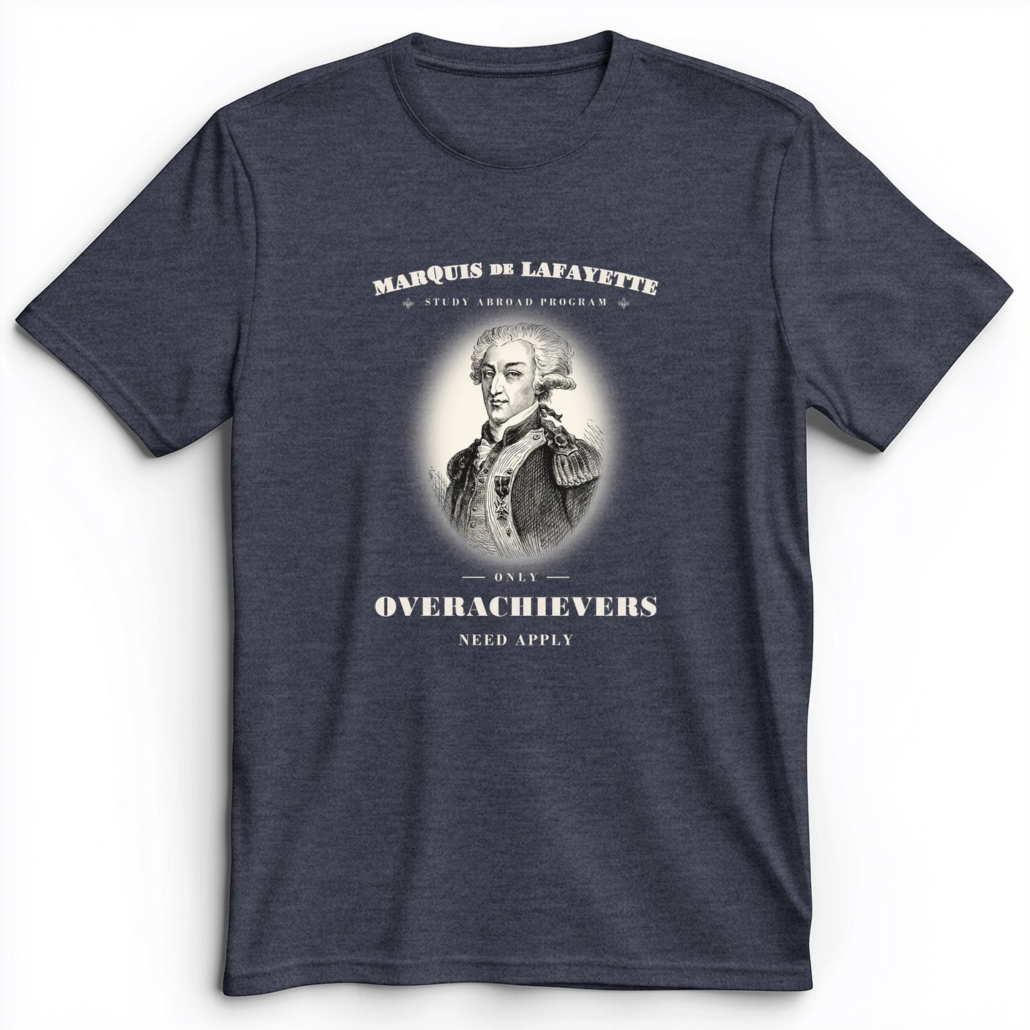 Marquis de Lafayette Study Abroad Program Premium Tee