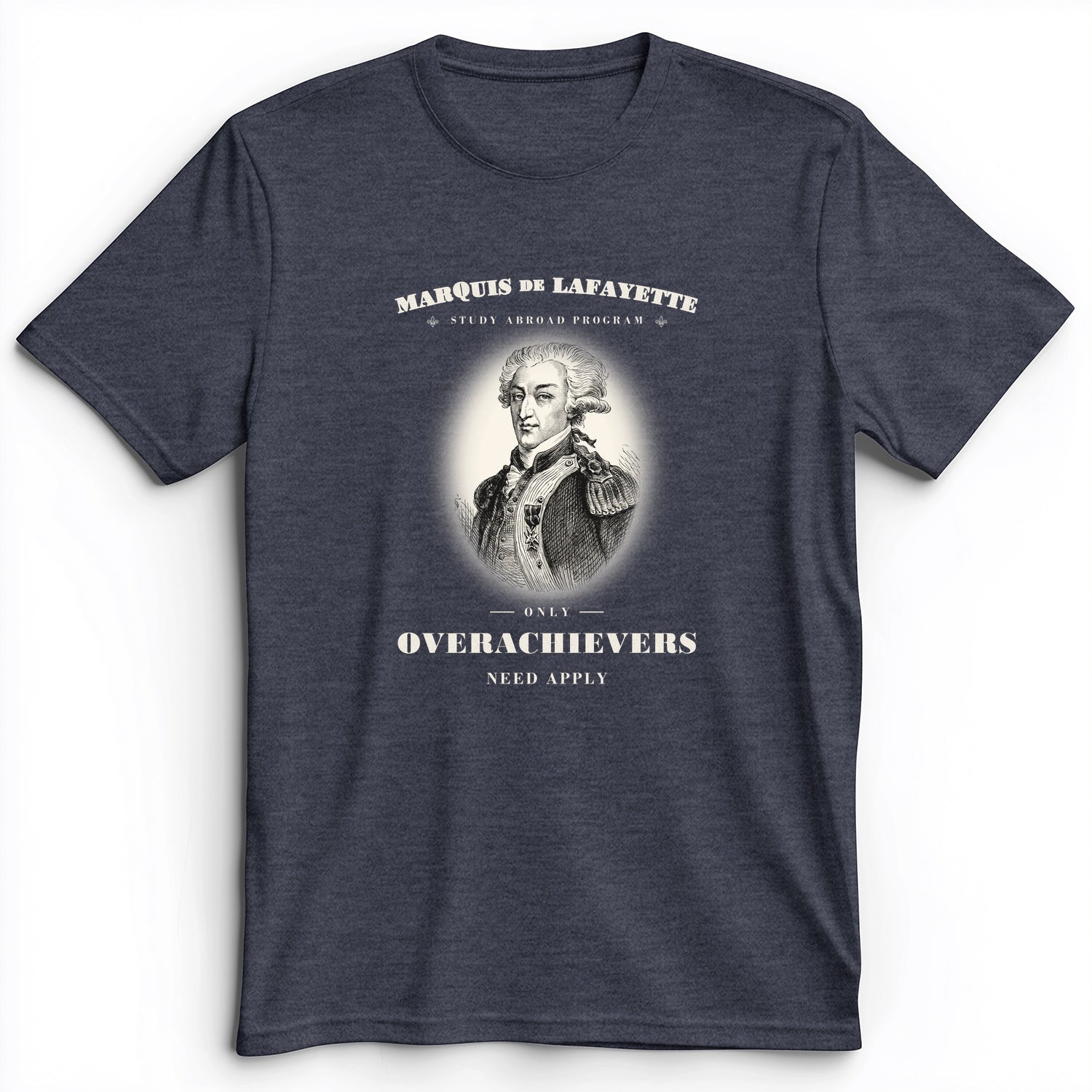 Marquis de Lafayette Study Abroad Program Premium Tee