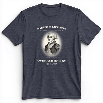 Marquis de Lafayette Study Abroad Program Premium Tee
