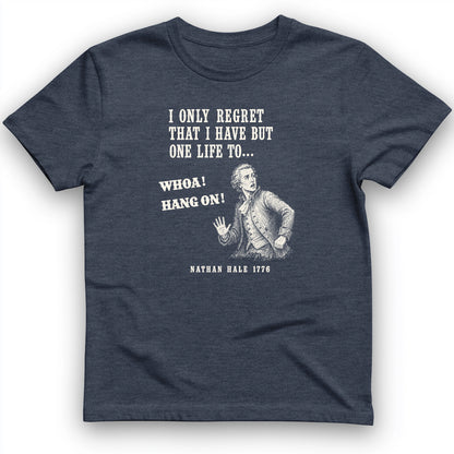 Nathan Hale Whoa Hang On T-Shirt