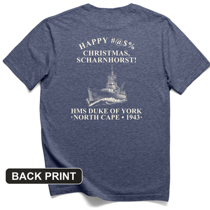 North Cape Scharnhorst Back Print T-Shirt