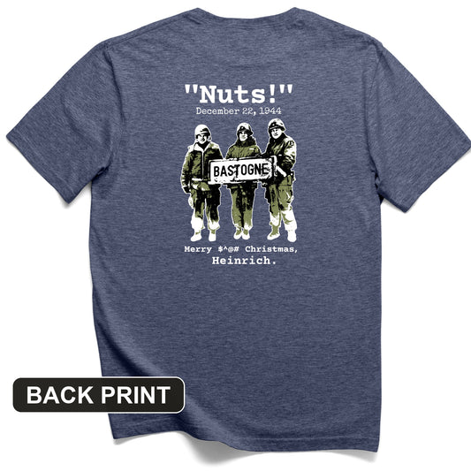 Nuts Back Print T-Shirt