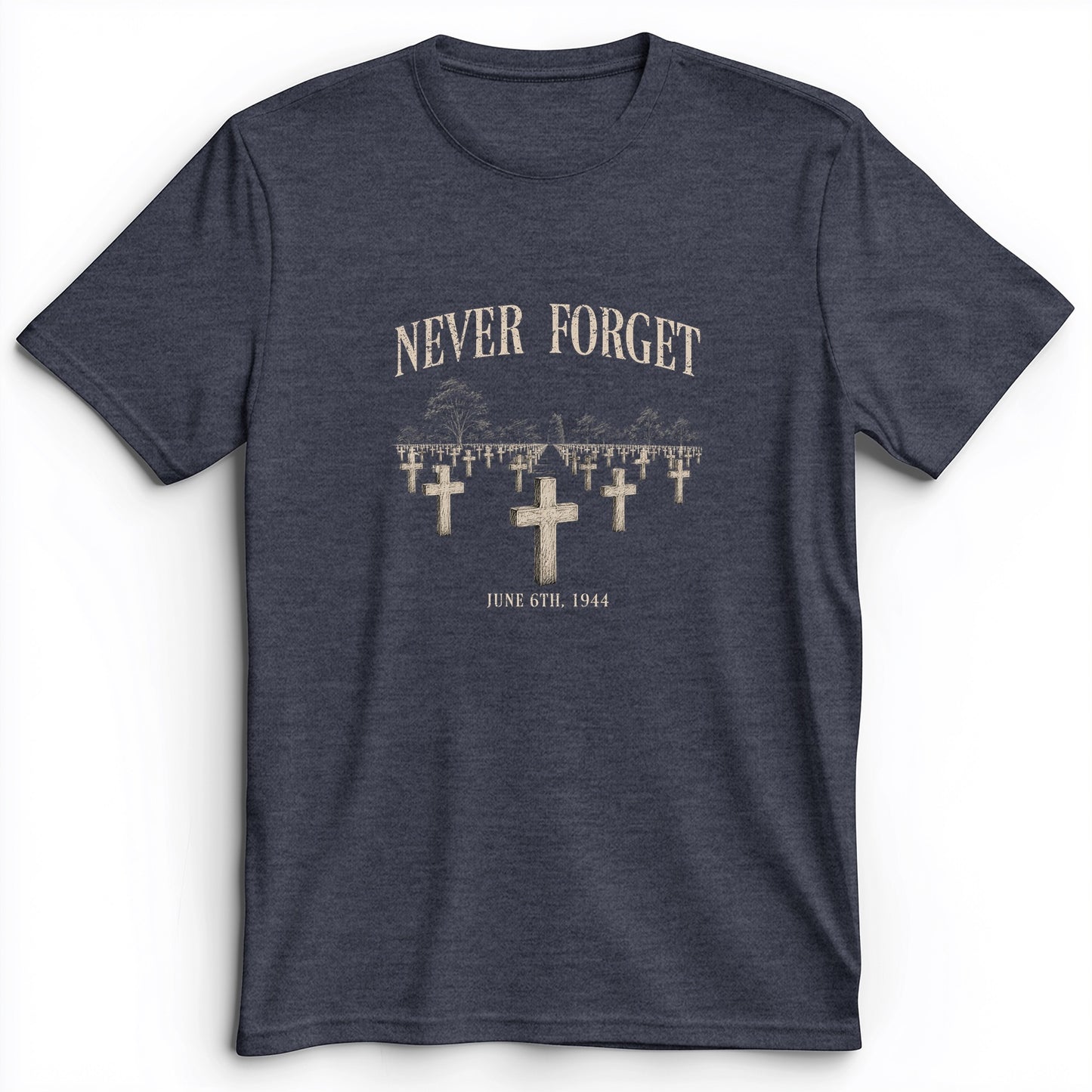 Omaha Cemetery Premium Tee
