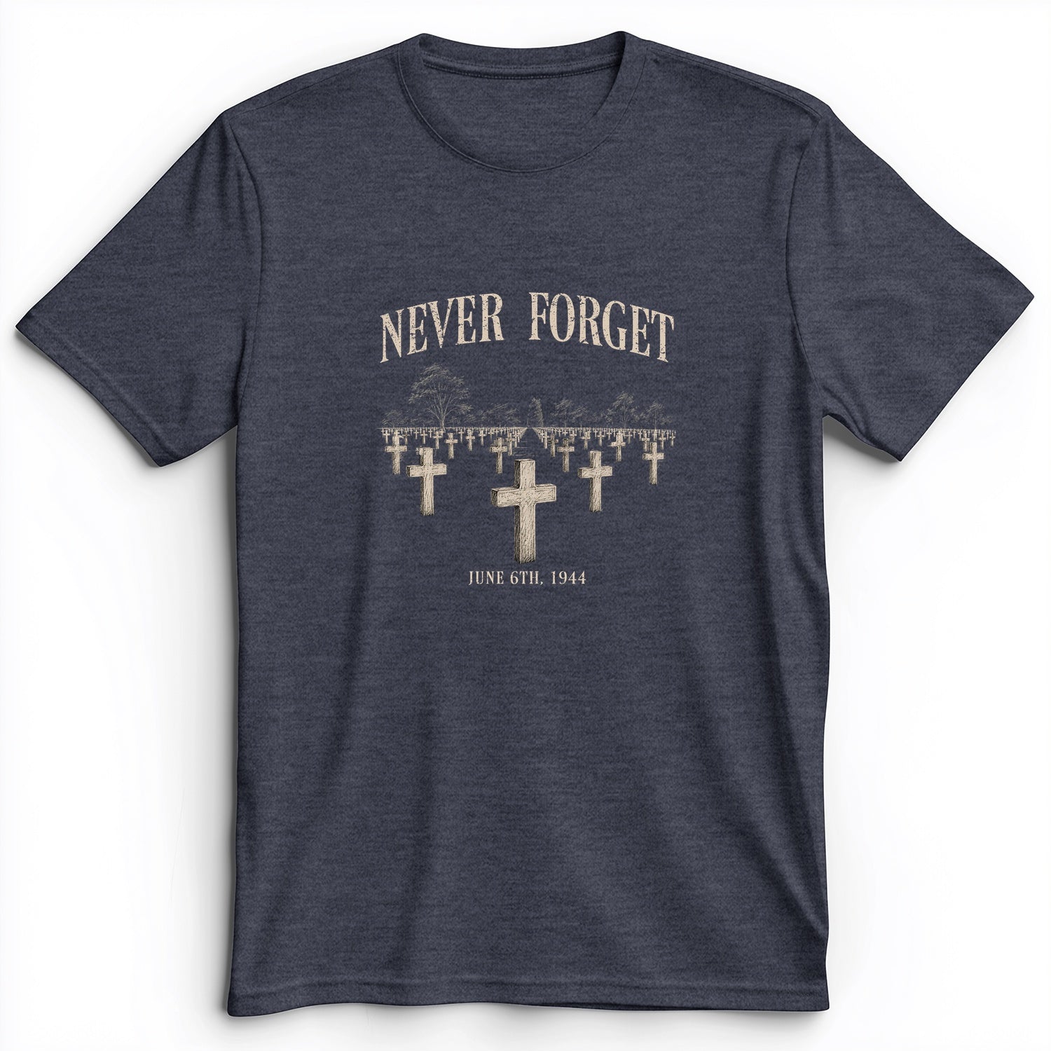 Omaha Cemetery Premium Tee