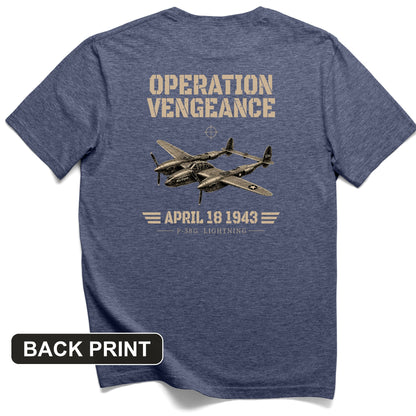 Operation Vengeance Back Print T-Shirt