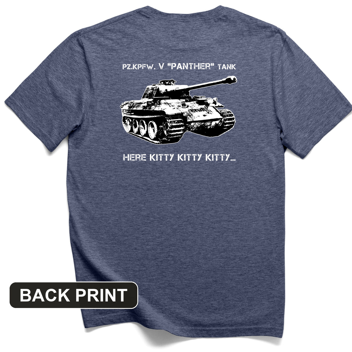 Panther Back Print T-Shirt
