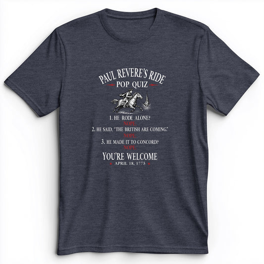 Paul Revere Quiz Premium Tee