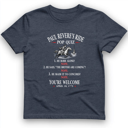 Paul Revere Quiz T-Shirt