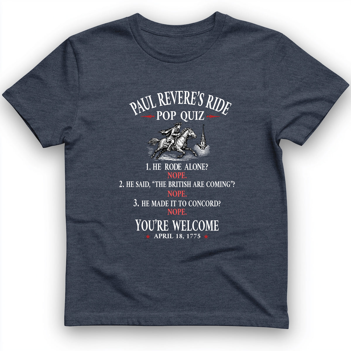 Paul Revere Quiz T-Shirt