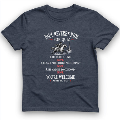Paul Revere Quiz T-Shirt