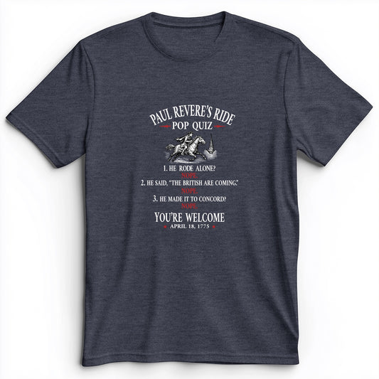 Paul Revere Quiz Premium Tee