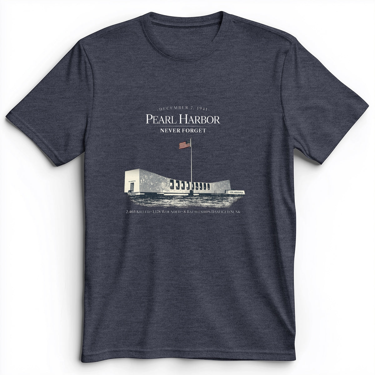 Pearl Harbor - Never Forget Premium Tee