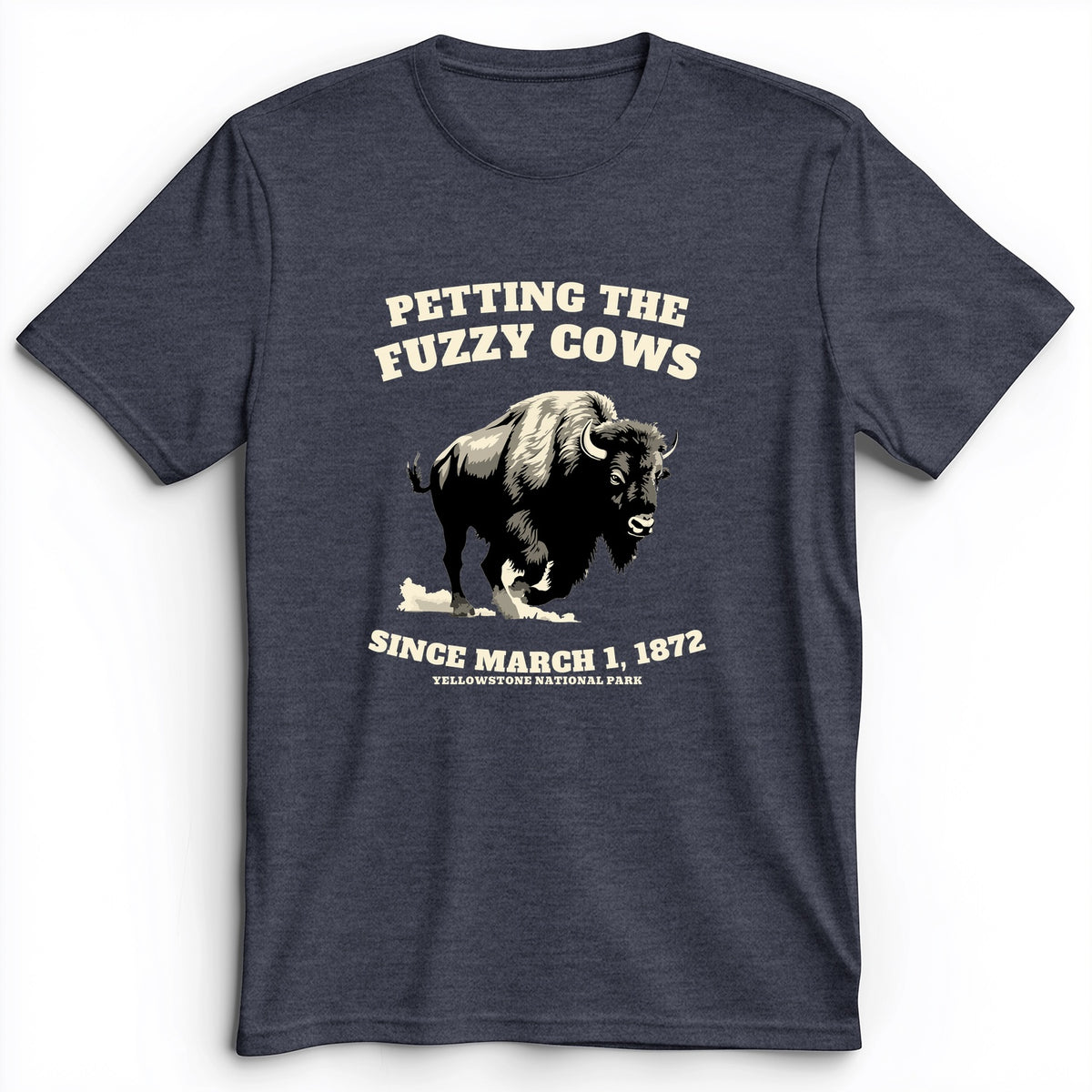 Petting The Fuzzy Cows Premium Tee