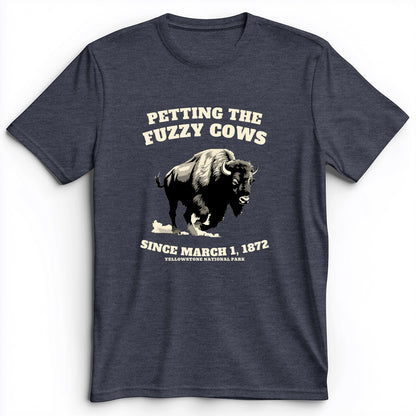 Petting The Fuzzy Cows Premium Tee