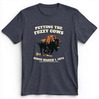 Petting The Fuzzy Cows Premium Tee
