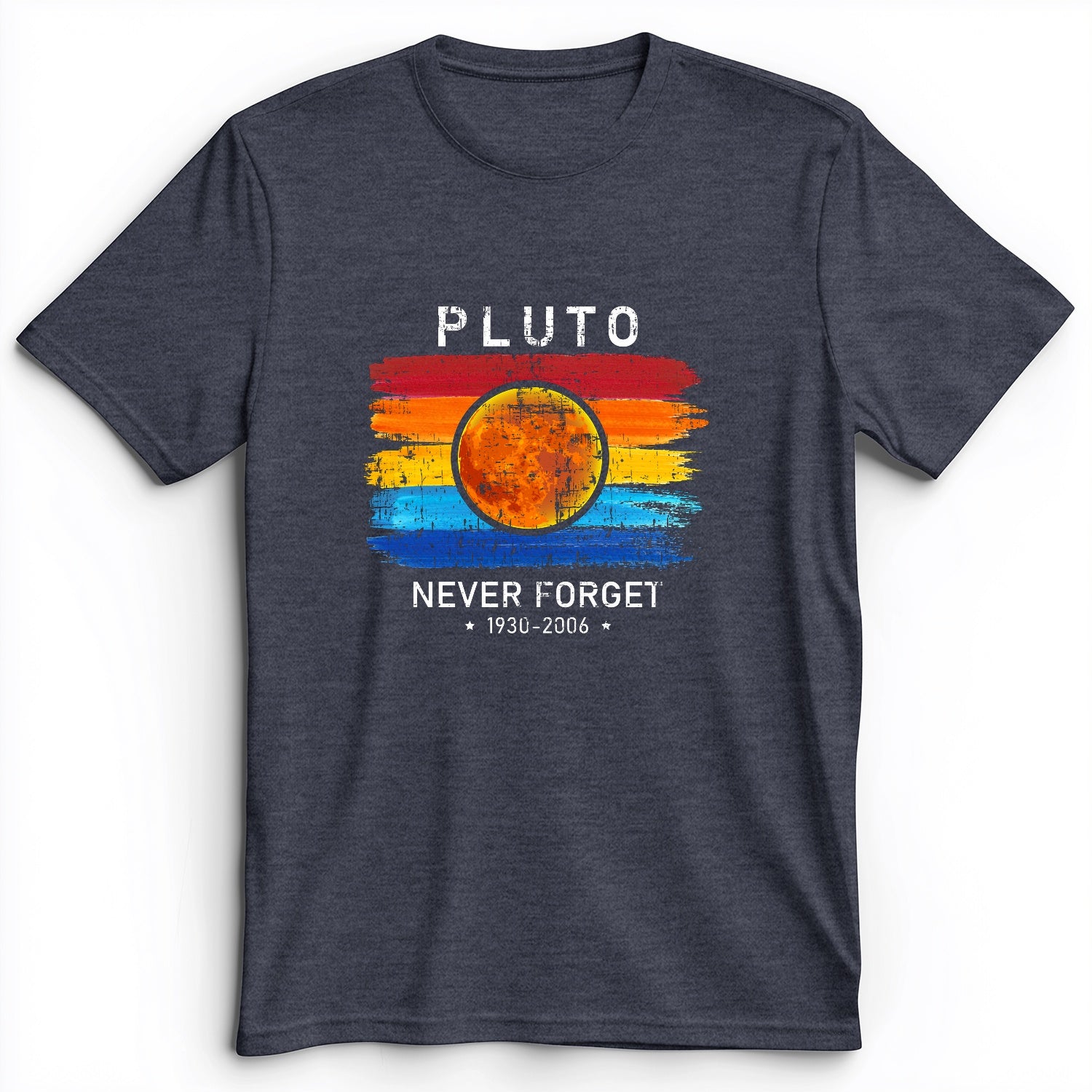 Pluto Never Forget Premium Tee