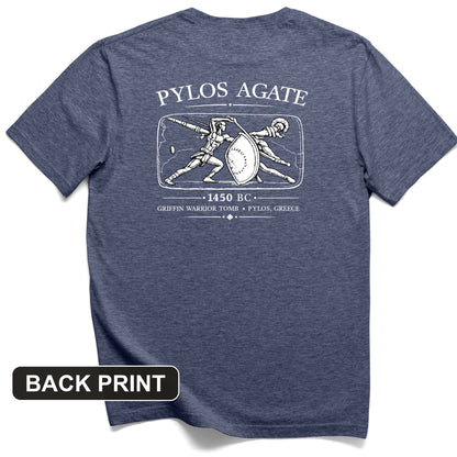 Pylos Agate Back Print T-Shirt