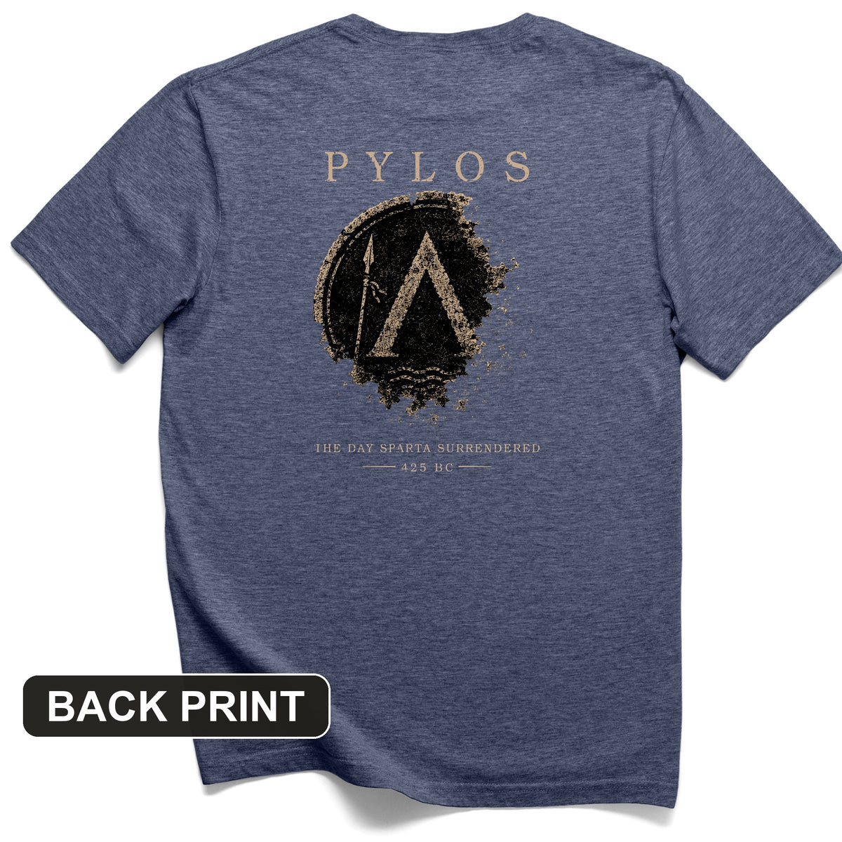 Pylos Back Print T-Shirt