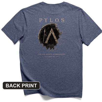 Pylos Back Print T-Shirt