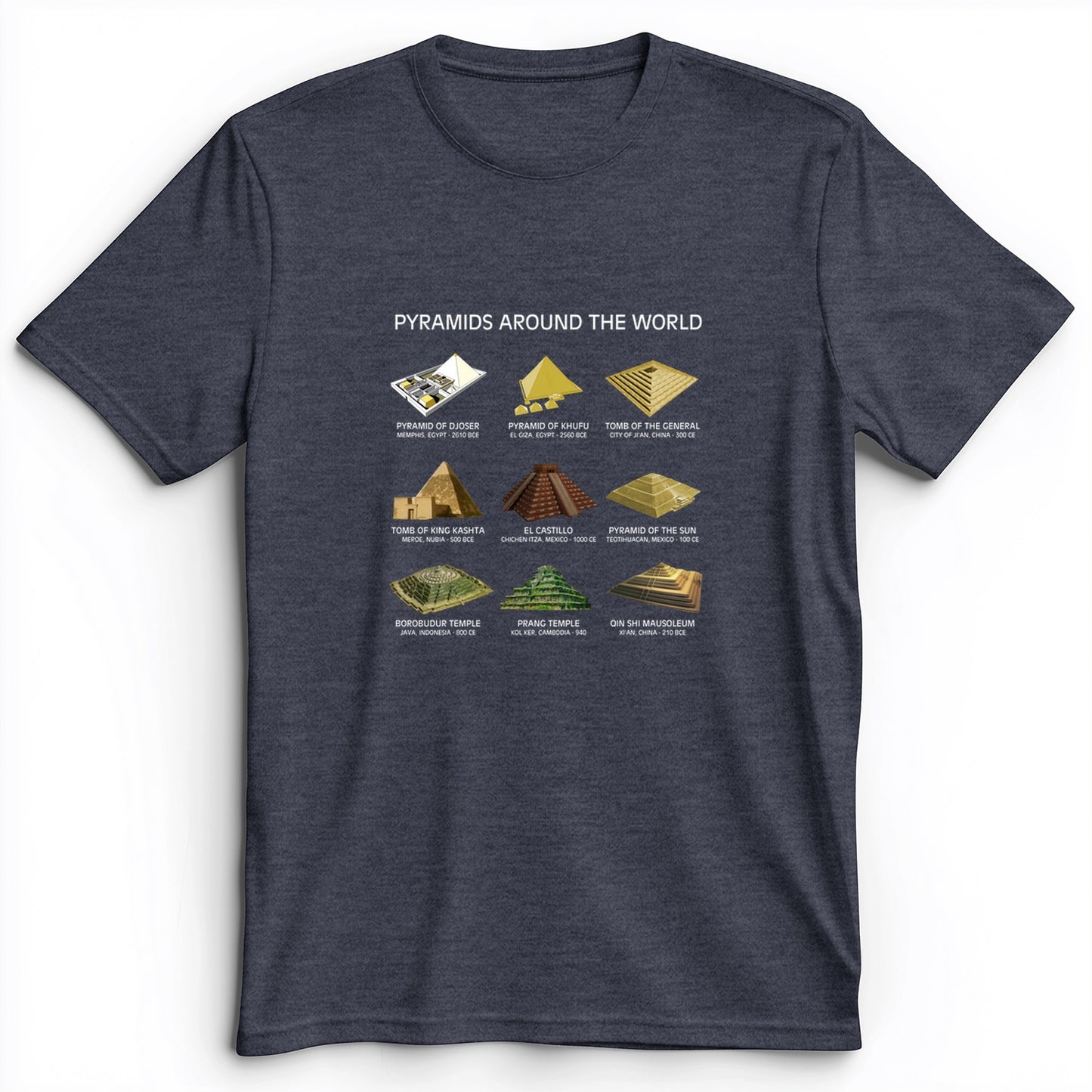 Pyramids Of The World Premium Tee