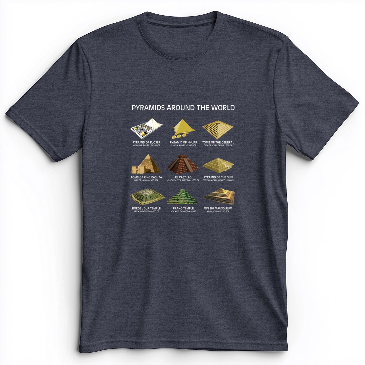 Pyramids Of The World Premium Tee