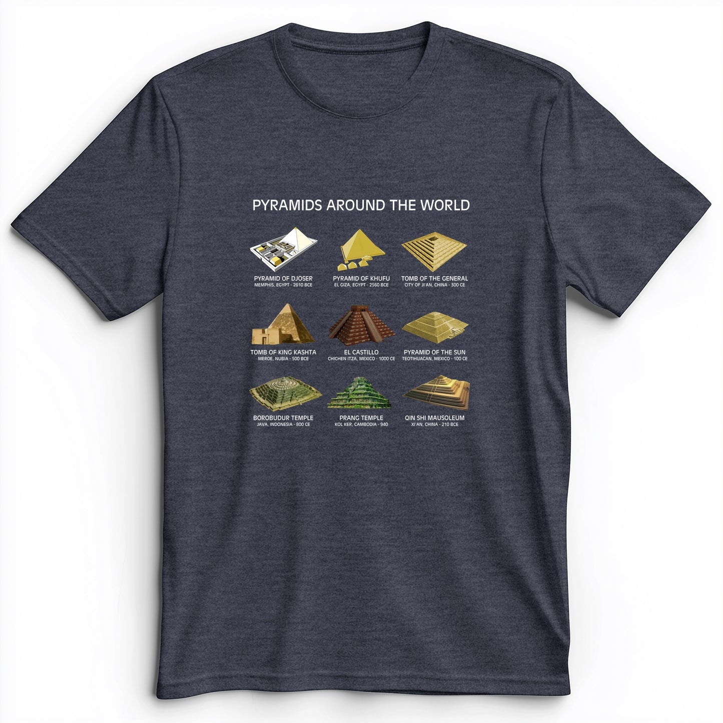 Pyramids Of The World Premium Tee