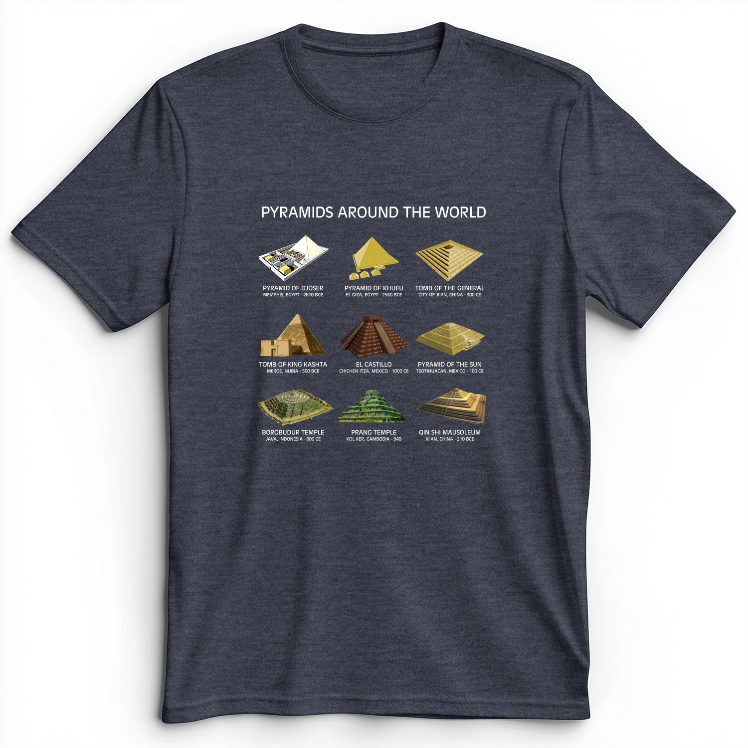 Pyramids Of The World Premium Tee