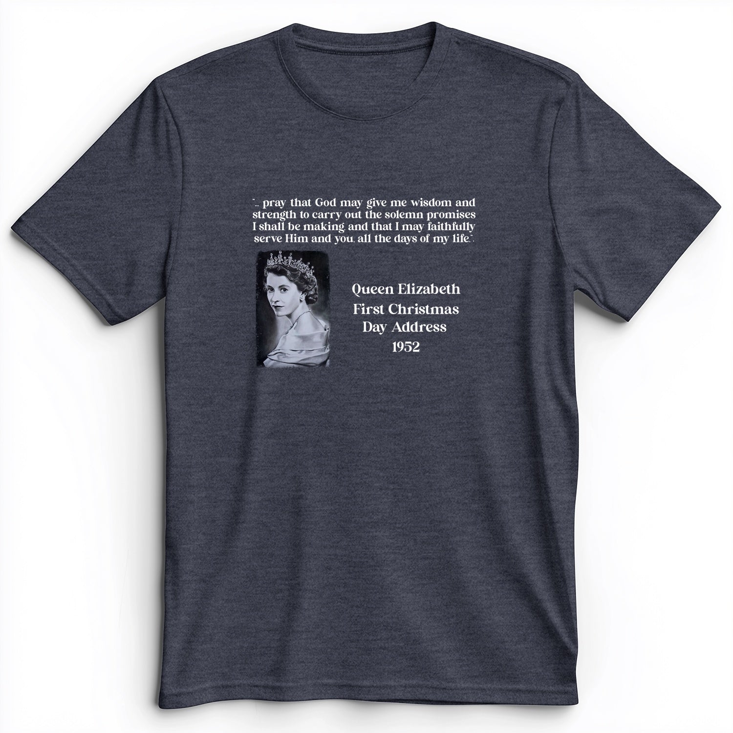 Queen Elizabeth II Xmas Address Premium Tee
