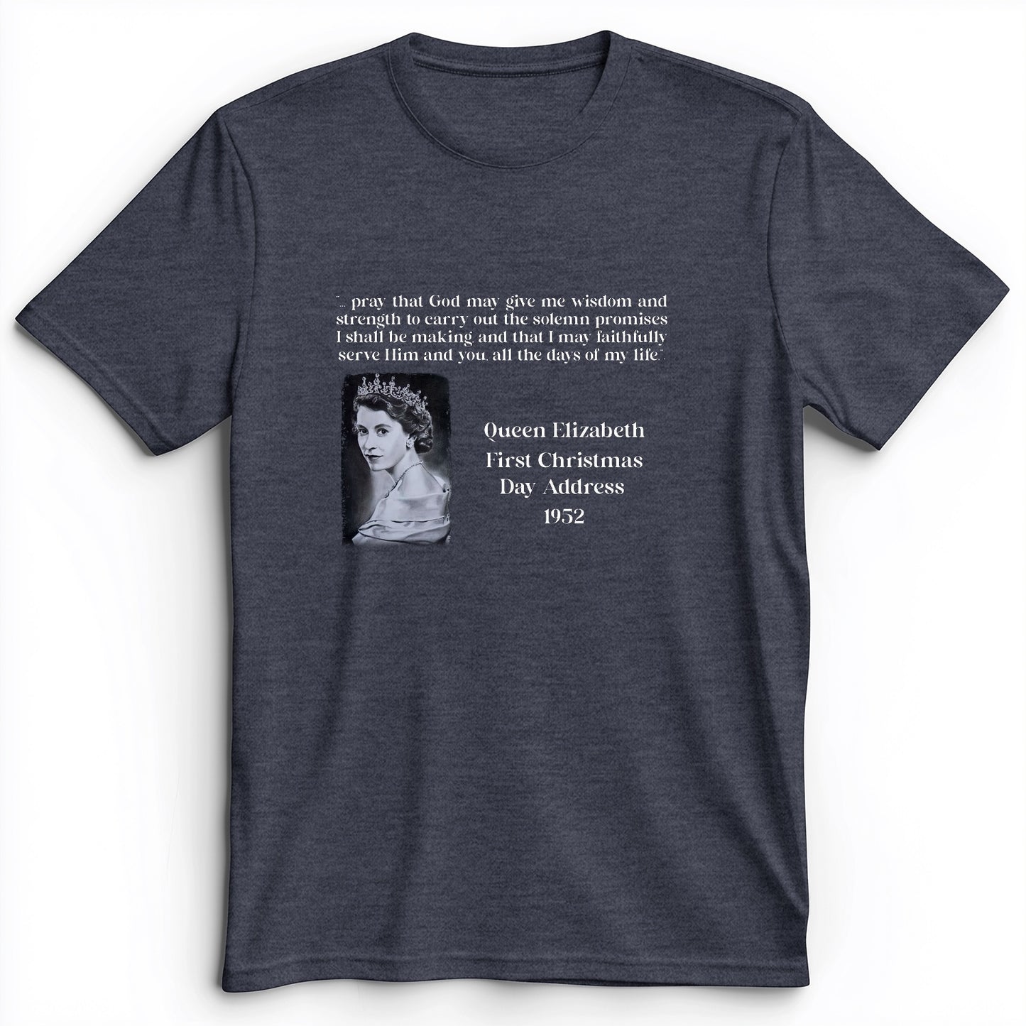 Queen Elizabeth II Xmas Address Premium Tee