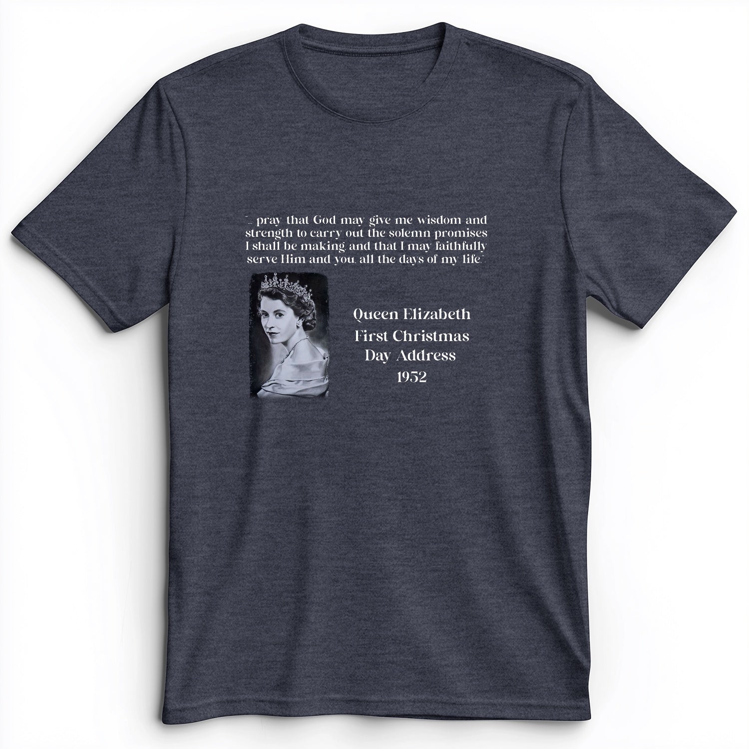 Queen Elizabeth II Xmas Address Premium Tee