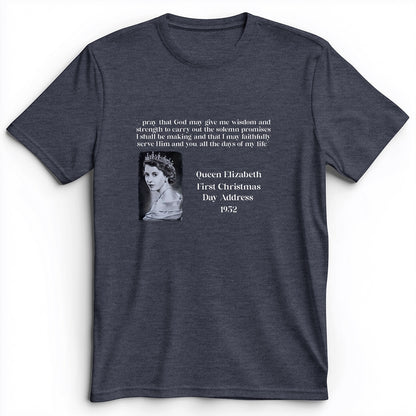 Queen Elizabeth II Xmas Address Premium Tee