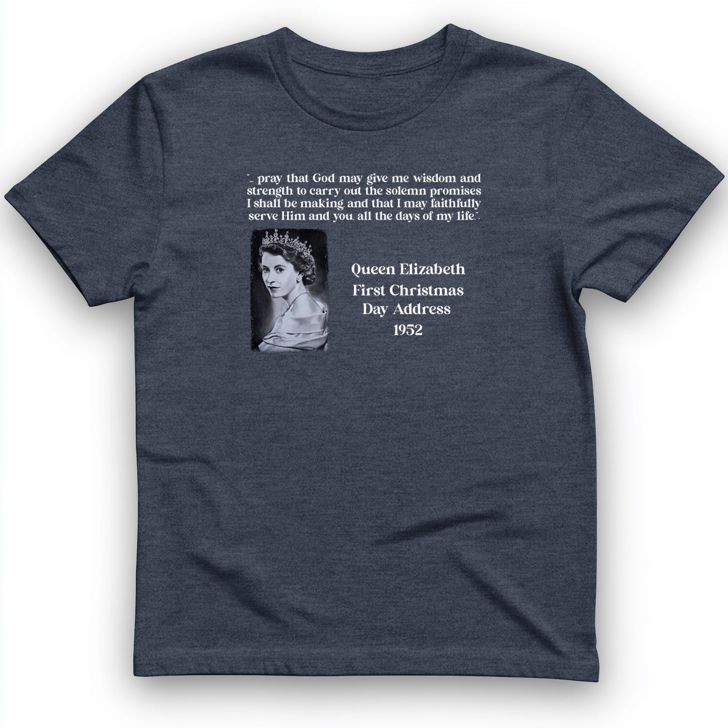 Queen Elizabeth II Xmas Address T-Shirt