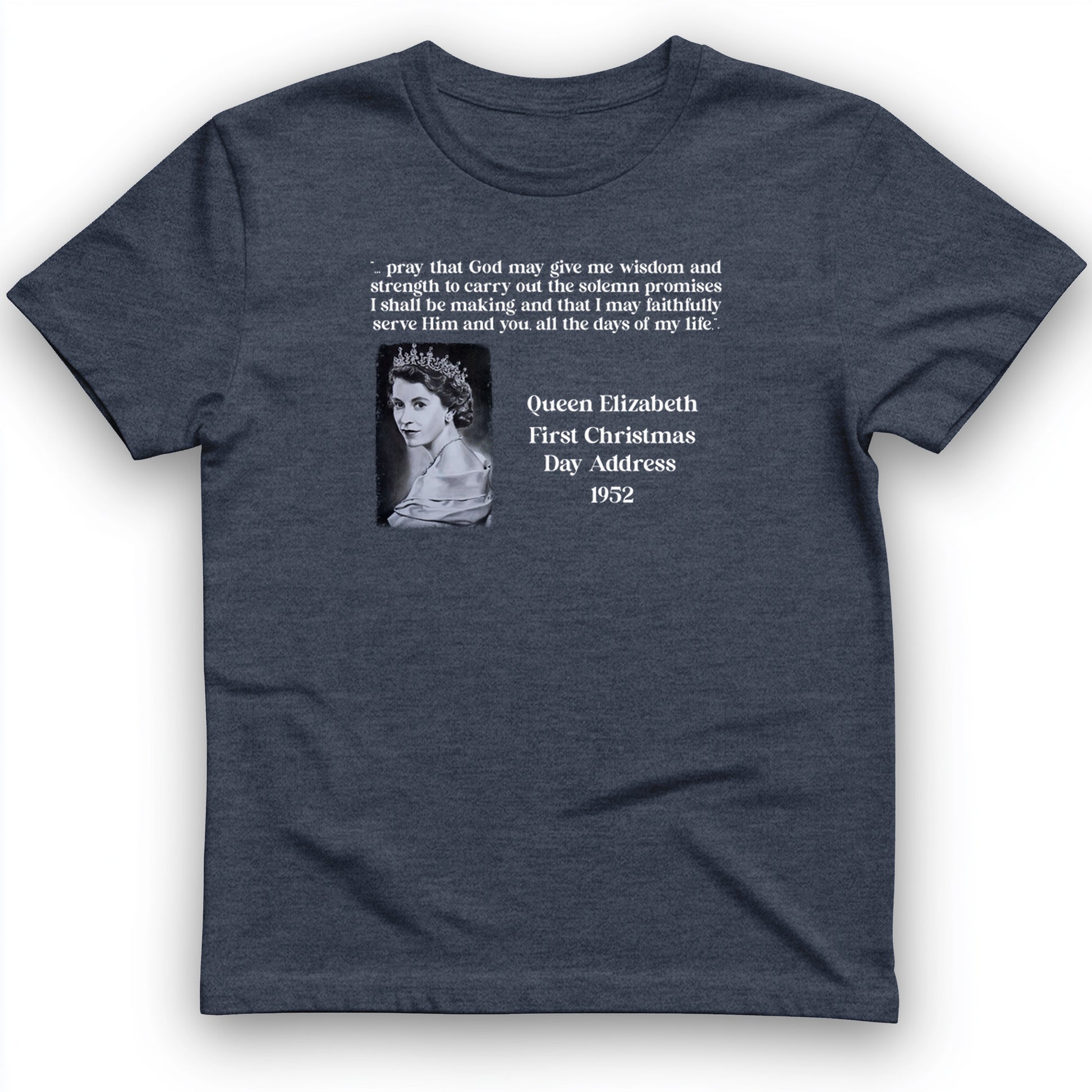 Queen Elizabeth II Xmas Address T-Shirt