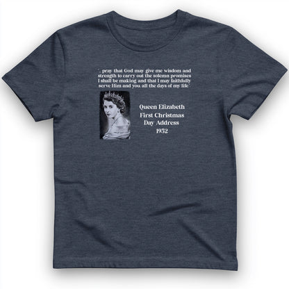 Queen Elizabeth II Xmas Address T-Shirt