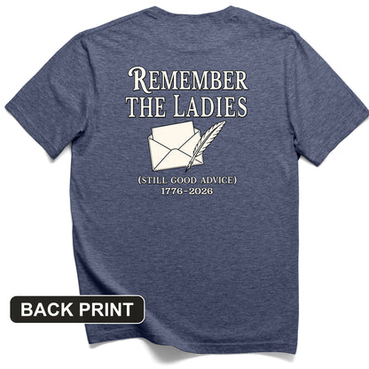 Remember The Ladies Back Print T-Shirt