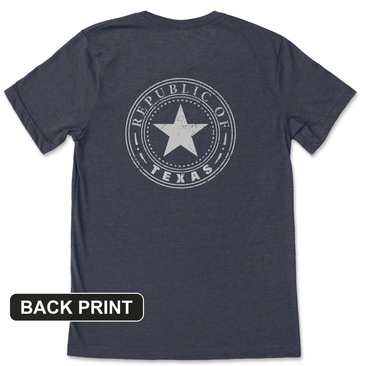 Republic of Texas Back Print Premium Tee