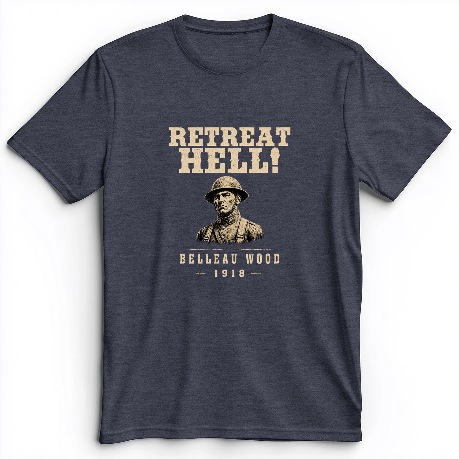 Retreat Hell Bust Premium Tee