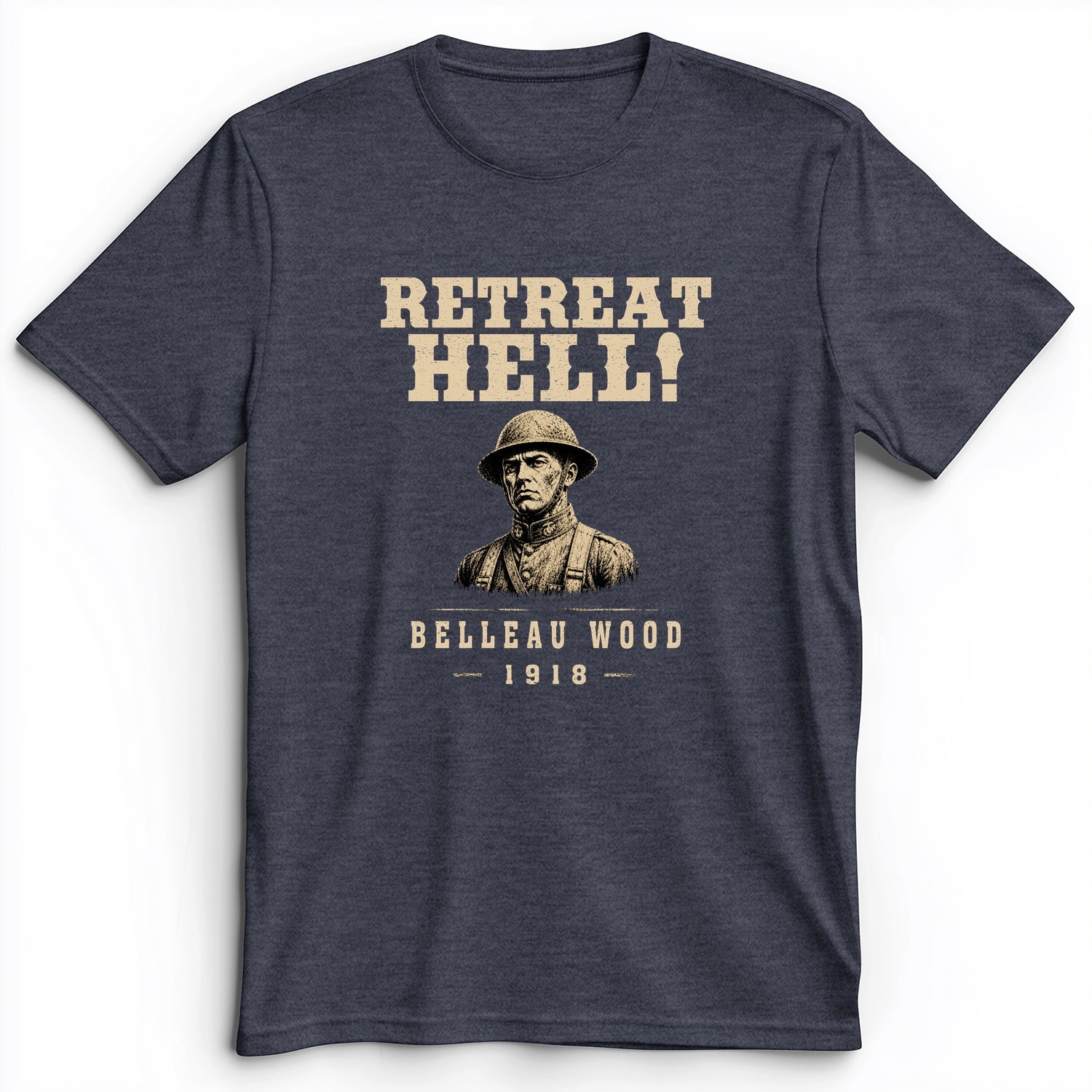 Retreat Hell Bust Premium Tee