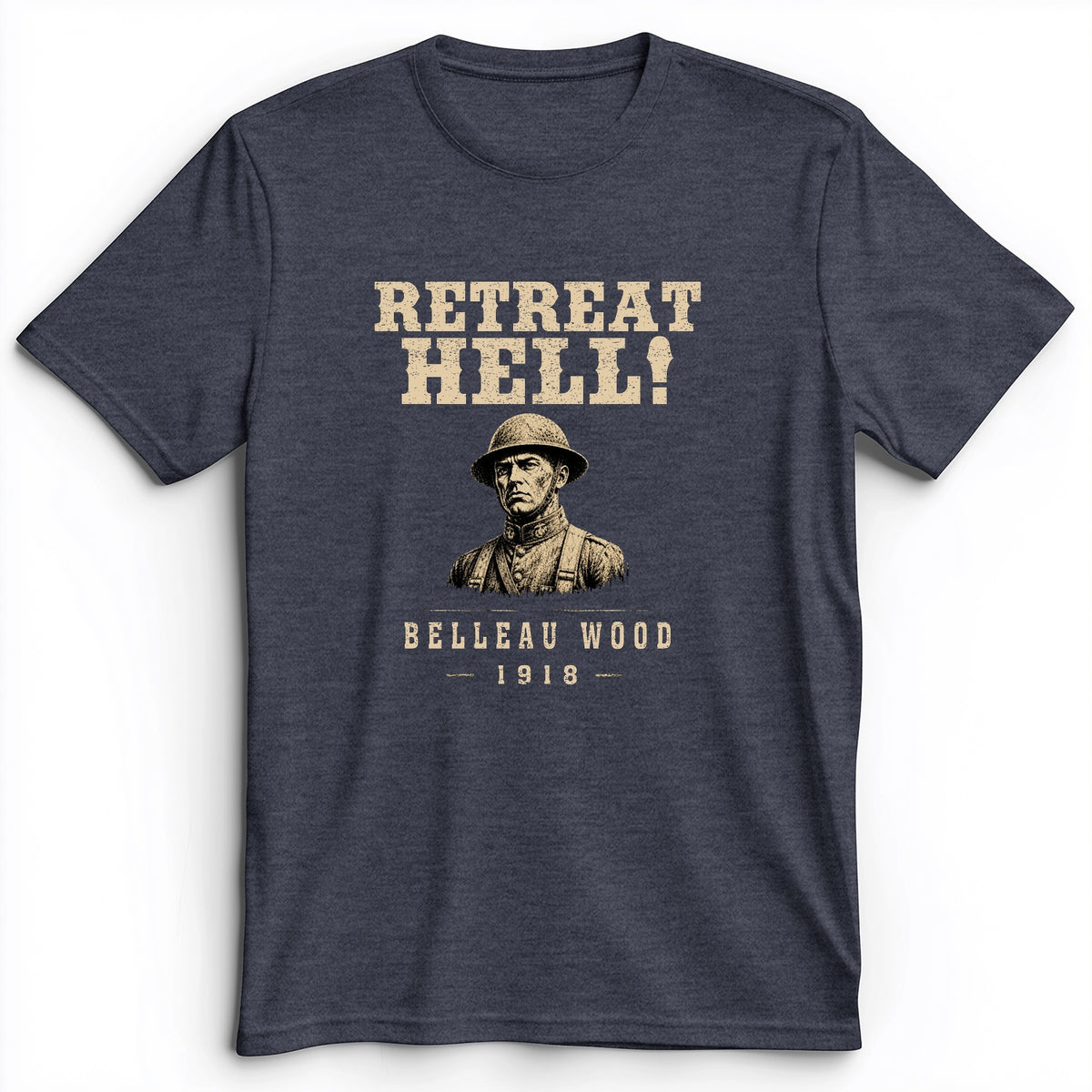 Retreat Hell Bust Premium Tee