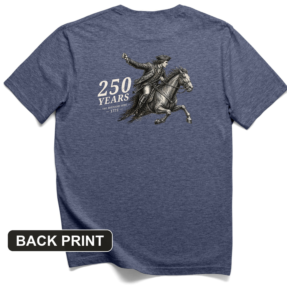 Revere 250 Back Print T-Shirt