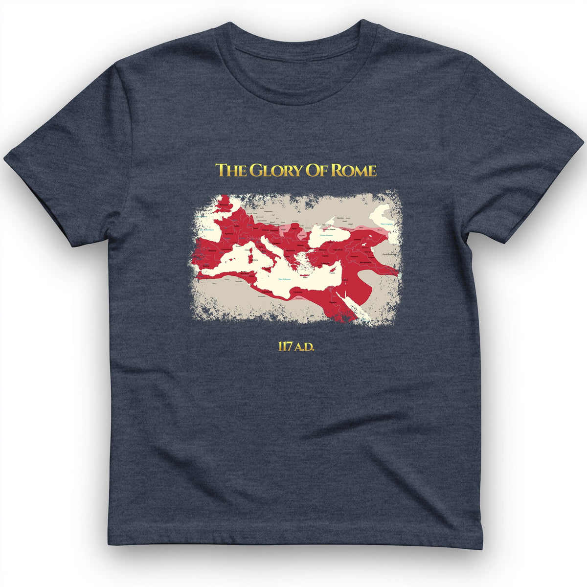 Roman Empire Map T-Shirt